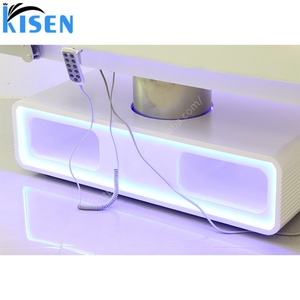Lit de beauté électrique KISEN aux couleurs personnalisables, 4 moteurs, portable, mobilier de salon de spa, moderne, réglable, pour massage cosmétique - Product Image 2