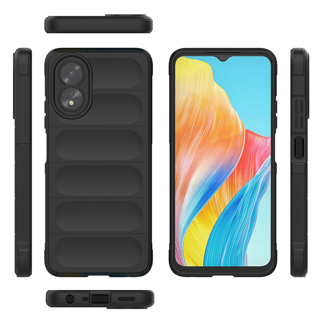 Drop-resistant Fashion TPU Silicone Phone case to Protect Phone Camera for OPPO A38 4G
