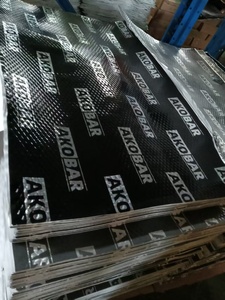 Feuille d'amortissement d'<span class=keywords><strong>isolation</strong></span> <span class=keywords><strong>phonique</strong></span> de voiture en aluminium de qualité supérieure forte adhérence porte et <span class=keywords><strong>sol</strong></span> réduction du bruit Style de conception industrielle - Product Image 4