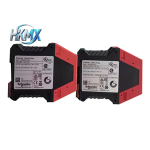 Relé de Seguridad Serie XPSAC (XPSAC3721, XPSAC3721P, XPSAC3421, XPSAC3421P, XPSAC5121) 230VAC con Bloqueo de Emergencia - Product Image 1