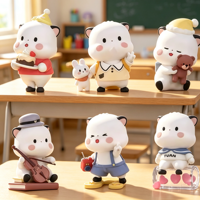 Figurine PVC Mignonne de la Saison de Remise des Diplômes, Boîte Mystère, Ornement de Collection, Cadeau Unisexe, En Stock, Personnalisation OEM, Vente en Gros Directe Usine