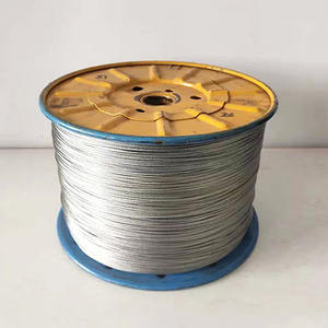 <span class=keywords><strong>Cable</strong></span> <span class=keywords><strong>de</strong></span> <span class=keywords><strong>Acero</strong></span> Galvanizado <span class=keywords><strong>de</strong></span> Alto Carbono ASTM AISI para Construcción, 2.5mm 7x7, <span class=keywords><strong>Cable</strong></span> <span class=keywords><strong>Trenzado</strong></span> para Soldadura Q235 - Product Image 1