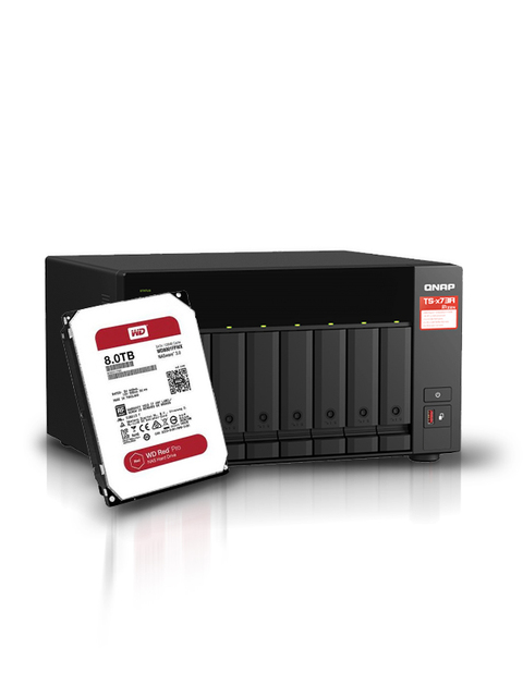Original New QNAP TS-873A-8G 8 Bay USB Interface NAS Storage 1 Year Warranty in Stock