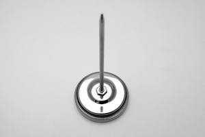 Биметаллический термометр для мяса из нержавеющей стали с большим циферблатом и высокой точностью измерения - Product Image 6