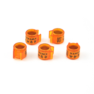 애완 동물 공장 닭 가금류 발 밴드 협회 플라스틱 비둘기 다리 반지 새 비둘기 반지 8mm - Product Image 2