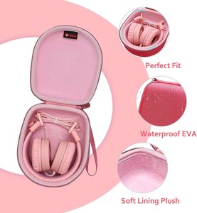 Estuche rígido para auriculares infantiles, compatible con IClever BTH12 HS19 BTH20 BTH26, Noot, MIDOLA, JBL, <span class=keywords><strong>EarFun</strong></span>, gris (solo estuche) - Product Image 3