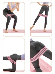 Thiết kế mới tập thể dục tập thể dục hỗ trợ đào tạo Yoga vải đàn hồi Resistance <span class=keywords><strong>Bands</strong></span> - Product Image 5