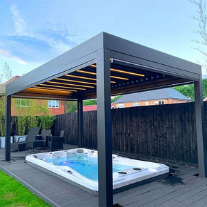 Buena calidad proporcionar pérgola Sulations personalizado jardín al aire libre motorizado pérgola Bioclimatica Kits - Product Image 1
