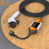 Chargeur EV portable Feyree, chargeur AC, connecteur GB/T, boîtier de chargeur EV IP65, chargeur EV 3,5 kW