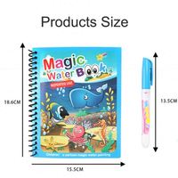 Großhandel Umweltfreundliches Papier-Kleinkindergeschichtenbuch Magisches Malbuch Zeichenspielzeug Wasserbuch Nachzeichnungsmatte Neueste Version