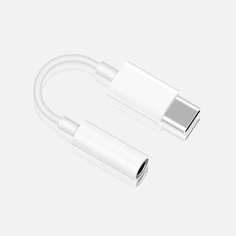 USB-C Đến 3.5 Mm Headphone Jack Adapter Kỹ Thuật Số Con Chip DAC Loại C Đến 3.5 Mm AUX Âm Thanh Chuyển Đổi Đối Với Samsung lưu Ý 10 Cộng Với Đối Với Google