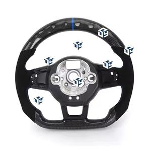 พวงมาลัยสปอร์ตออกแบบได้ตามต้องการสำหรับโฟล์คสวาเกนกอล์ฟ7 VW POLO Golf R 6 7 8 MK6 MK7 B7อุปกรณ์เสริม B8 - Product Image 5