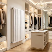 Radiateur vertical mural SLLS haute efficacité 7063 en acier doux blanc pour systèmes CVC - Pièces de radiateurs domestiques