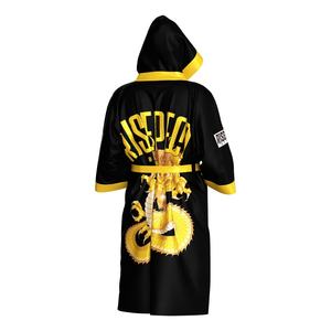 Bata de entrenamiento de boxeo premium para hombre, ligera, de corte atlético, para preparación en el backstage. - Product Image 6