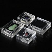 Boîte à bijoux en acrylique sur mesure pour la vente en gros en usine
