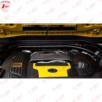 Cubierta de Compartimento del Motor de Fibra de Carbono Seca Estilo B Z-ART W465 para G63 AMG, Cubierta de Compartimento del Motor B800 de Fibra de Carbono Prepreg para W465 G63 2024+