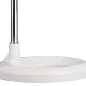 Lámpara de Mesa Moderna para Interiores Brilliant Jan 92762/05, Ahorro de Energía, E27 40W, Pantalla de Metal y Vidrio Blanco (940910164905) - Product Image 3