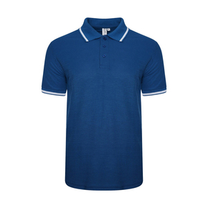 Polo respirant en piqué à manches courtes, couleur unie, style décontracté d'été pour homme, idéal pour le streetwear quotidien - Product Image 1
