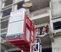 Équipement de levage chinois à haute portée SC200/élévateur de construction de palan de construction SC200-200