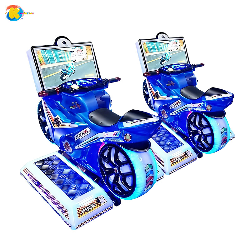 Kids Coin Operated Motorcycle Arcade Game
