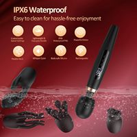 OEM Handmassagestab Vibrator AV-Stab Weicher Hautmassager Masturbations-Sexspielzeug mit Monitor USB Aufladbar Wasserdicht