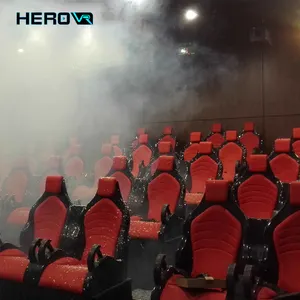 Herovr แว่นตา3D ภาพยนตร์4D HD VR แบบไดนามิก12D ที่นั่งจำลองภาพยนตร์10D