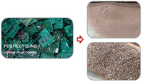 100-150kg/h E-Waste Recyclingmaschine: Gold aus Elektronikschrott und PCB-Hauptplatinen Rückgewinnungsanlage