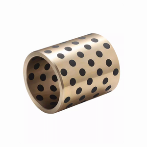 Douille en bronze graphite autolubrifiant JDB, ID 28 <span class=keywords><strong>mm</strong></span> 29 <span class=keywords><strong>mm</strong></span> 30 <span class=keywords><strong>mm</strong></span>, sans huile et résistante à l'usure, en alliage de cuivre - Product Image 2