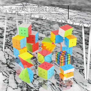 High-Speed Fanxin Magic Kubus Speelgoed Set 6 In 1 Educatieve Puzzel Mini 3X3X3 Voor Snelheid Cubing Leeftijden 14 - Product Image 2