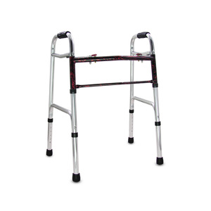 Customized Four Legged <b>Walker</b> Aluminum Alloy Foldable Medical Rehabilitation Aid For <b>Elderly</b> Postoperative Training - Product Image 2