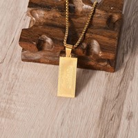 Collier en acier inoxydable MECYLIFE avec pendentif dollar américain, bijoux hip-hop de luxe pour homme, collier tendance