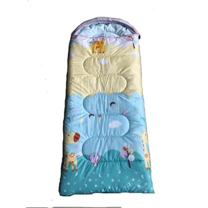 Pele Amigável Latex Júnior Bonito Mini Saco de Dormir Saco de Dormir de Algodão Orgânico para As Crianças Criança