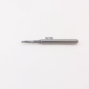 Fraise conique à <span class=keywords><strong>coupe</strong></span> transversale en carbure FG # 700 # 700L Long Cross Cut - Product Image 6