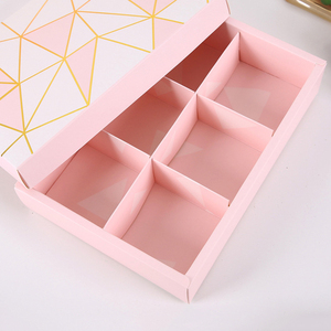 Caja de Embalaje para Galletas, <span class=keywords><strong>Sushi</strong></span> y Papas Fritas de Lujo al por Mayor, con Relieve, Laminación Mate, Reciclable y con Logotipo Personalizado - Product Image 3