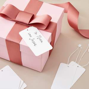 Özel Lüks Giysi Etiketleri Kıyafet Etiketi Baskılı İsim Logolu Plastik Askı Etiketi İpli Kağıt Etiketler Giyim İçin Kendi Logonuzla - Product Image 6