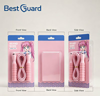 Emballage en blister en plastique PET portable sur mesure avec boîte de présentation anti-poussière pour jouets de collection