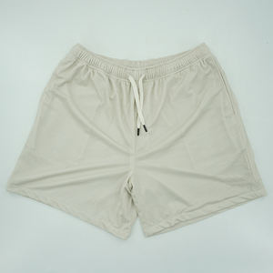 Pantalones cortos de tela de malla de doble línea para hombre, con cordón sólido, logotipo personalizado, pantalones cortos de malla de verano para hombre Pro Fitness con bolsillo - Product Image 3