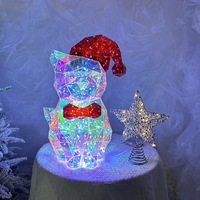 Sculpture Lumineuse LED Renne Couleurs Fantaisie Style Vintage 2026 pour Décoration Extérieure de Noël et Fêtes de Rue