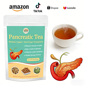 Tè del Pancreas, Erbe Naturali Biologiche per l'Equilibrio della Glicemia e il Controllo del Glucosio e della Sensibilità - Product Image 1
