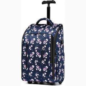 Échantillon gratuit Valise PC multifonctionnelle à large poignée avec serrure TSA Valise à roulettes large - Product Image 1