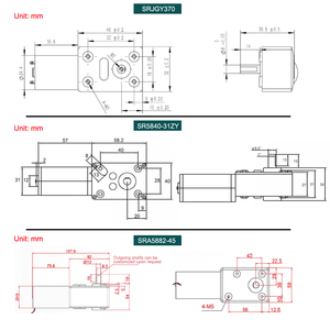15 20 30 50 RPM 6-160rpm 90 độ góc bên phải Worm Gear Motor đối với nhà thông minh 1nm 0.5-19.4kg.cm 3 10rpm 370 DC Gear Motor <span class=keywords><strong>12V</strong></span> - Product Image 3