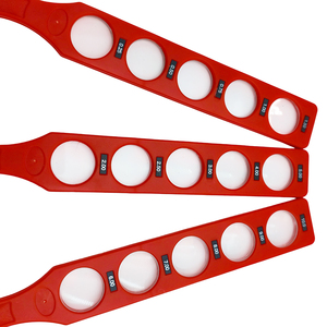 Ensemble professionnel de 6 lentilles de rétinoscopie BL-6 pour l'examen de la myopie et de l'hypermétropie, avec étui en aluminium durable - Product Image 6