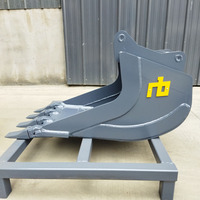 Attache rapide OEM S30 S40 S45 pour godet de tranchage étroit avec plaque d'oreille standard, accessoire d'excavatrice pour le creusement de fossés boueux