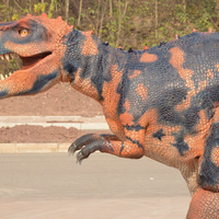 Costume de T-rex réaliste fait main, léger (15 kg), taille adulte, pour scène, parc à thème jurassique, vente chaude en usine