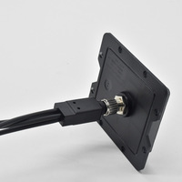 Câble répartiteur M12 12 broches 1 vers 4, faisceau de distribution de signal multi-ports pour l'automatisation industrielle