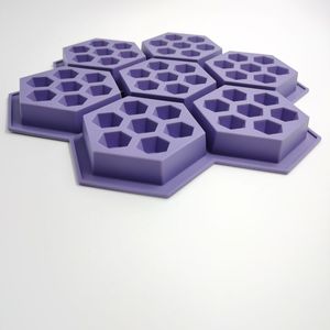 Moldes de silicona para hornear <span class=keywords><strong>panal</strong></span>, moldes para repostería, postres y muffins, precio competitivo - Product Image 4