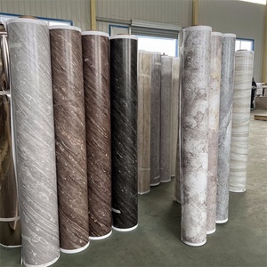 PVC non auto-adhésif nouvelle conception de pierre <span class=keywords><strong>film</strong></span> décoratif en PVC à grain de marbre série haute brillance pour <span class=keywords><strong>film</strong></span> sous vide de porte d'armoire - Product Image 5