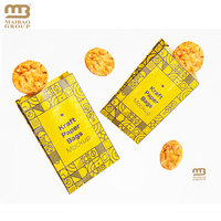 Sacs en papier kraft pour boulangerie, sacs pour sandwichs, biscuits, résistants à la graisse, pour sandwichs, biscuits, pâtisseries, aliments, collations, emballages, pochettes