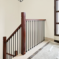 Rampe d'escalier minimaliste moderne, adaptée aux escaliers intérieurs dans les villas et les duplexes