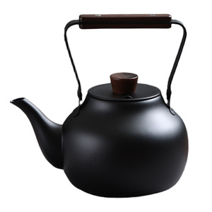 304 Stainless Steel Retro Teapot With Lid Heat Resistant <b>Camping</b> Outdoor Use - Product Image 5